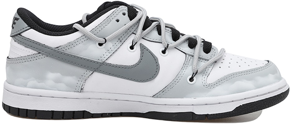 나이키 덩크 로우 '클라우드 그라데이션 블랙 그레이' (커스텀) DD1391-100(Team拾玖-黑灰白云男S-BOX) Order 나이키 덩크 로우 '클라우드 그라데이션 블랙 그레이' (커스텀) DD1391-100(Team拾玖-黑灰白云男S-BOX)