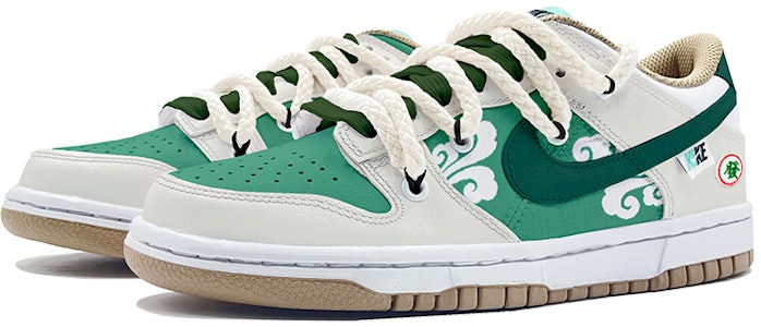 ナイキ ダンク ロー "淡緑雲模様" (Nike Dunk Low "Aomidori Kumomoyo") DX6063-131(TeamK-绿色祥云) Lookbook ナイキ ダンク ロー "淡緑雲模様" (Nike Dunk Low "Aomidori Kumomoyo") DX6063-131(TeamK-绿色祥云)