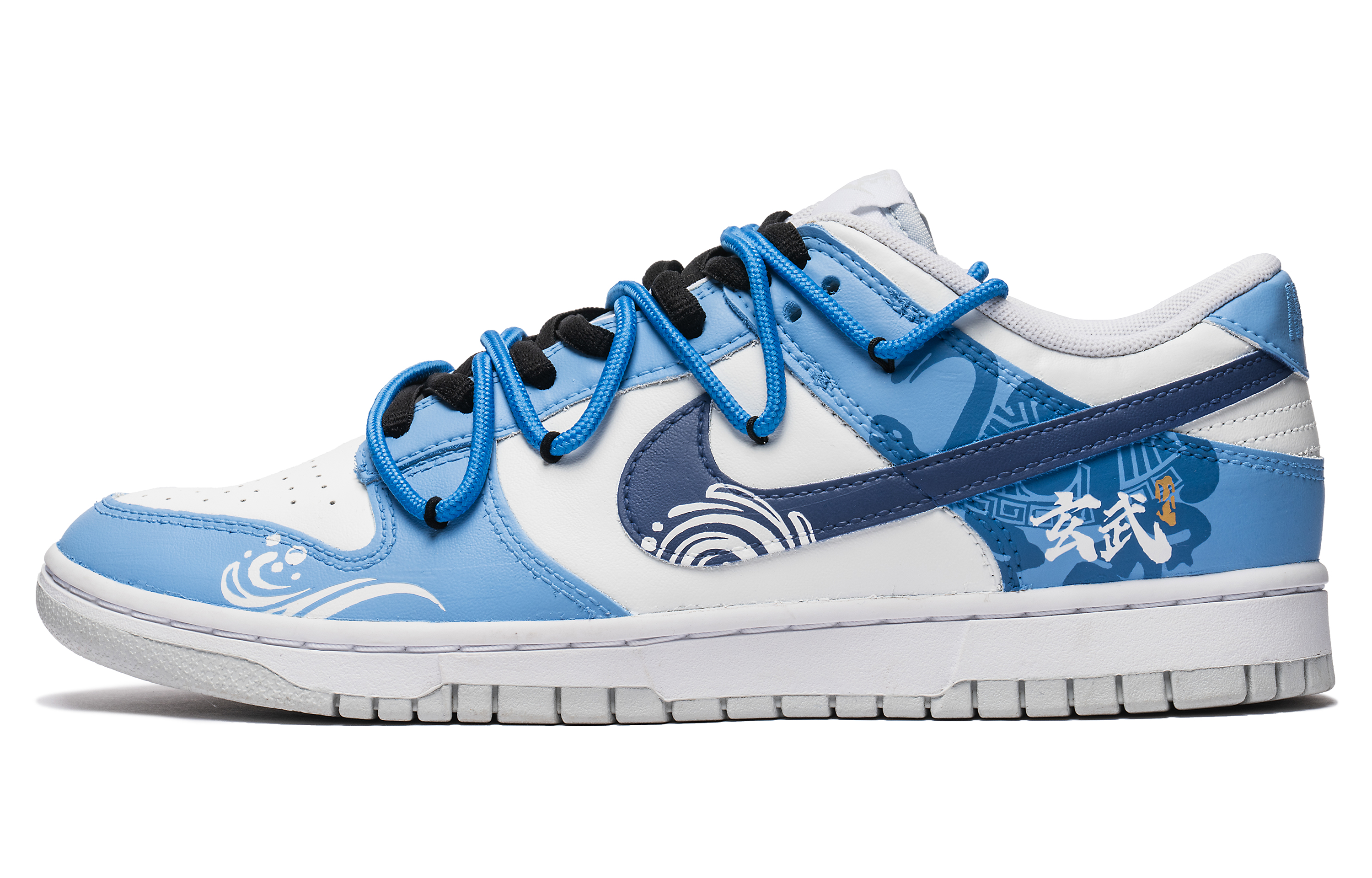 Lookbook [Kasut Custom] Nike Dunk Low 'CNY Naga Azure & Air' DH9765-102(Team22-女款CNY玄武白蓝)