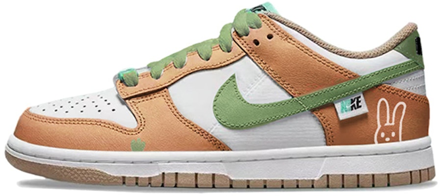 나이키 덩크 로우 '설날 당근 토끼' (오렌지/그린/화이트) DX6063-131(TeamS-萝卜兔QD) Buy 나이키 덩크 로우 '설날 당근 토끼' (오렌지/그린/화이트) DX6063-131(TeamS-萝卜兔QD)