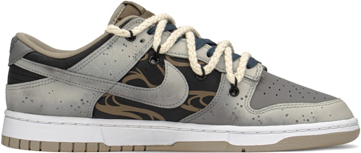 Nike Dunk Low カスタム CNY 鶴 黒灰茶 DJ6188-200(TeamA-DK男水墨仙鹤S-BOX) Order Nike Dunk Low カスタム CNY 鶴 黒灰茶 DJ6188-200(TeamA-DK男水墨仙鹤S-BOX)