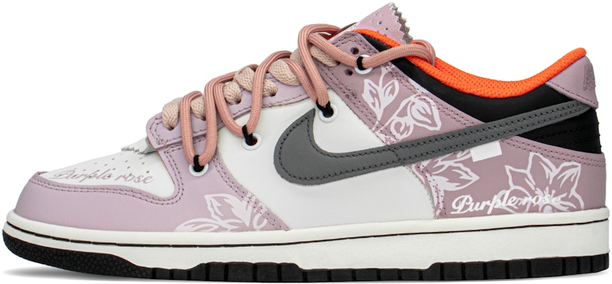 【定制球鞋】Nike Dunk Low 國風禮盒 花紋 CNY 復古 低幫 板鞋 GS 紫白 Buy 【定制球鞋】Nike Dunk Low 國風禮盒 花紋 CNY 復古 低幫 板鞋 GS 紫白