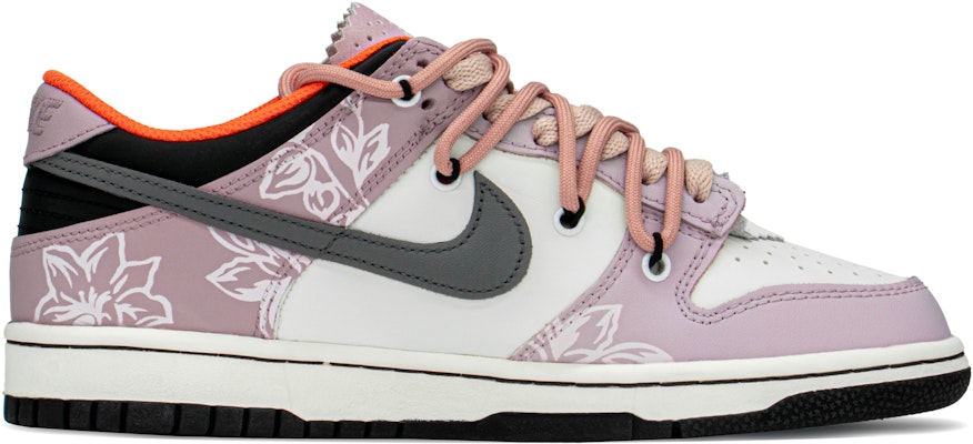 【定制球鞋】Nike Dunk Low 國風禮盒 花紋 CNY 復古 低幫 板鞋 GS 紫白 Order 【定制球鞋】Nike Dunk Low 國風禮盒 花紋 CNY 復古 低幫 板鞋 GS 紫白