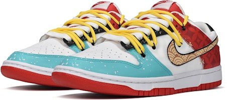 【定製球鞋】 Nike Dunk Low CNY 新年限定 除舊迎新 低幫 板鞋 男款 黑藍紅 Lookbook 【定製球鞋】 Nike Dunk Low CNY 新年限定 除舊迎新 低幫 板鞋 男款 黑藍紅