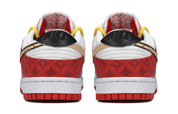 Shop [Sepatu Kustom] Nike Dunk Low 'CNY Renewal' DD1391-600(TeamE-CNY黑蓝红S-BOX)