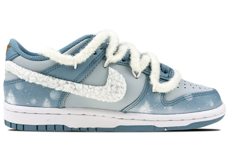 Order [Zapatillas Personalizadas] Nike Dunk Low 'Escena de Nieve CNY' DH9765-401(Team叁-女款毛绒钩冰雪)