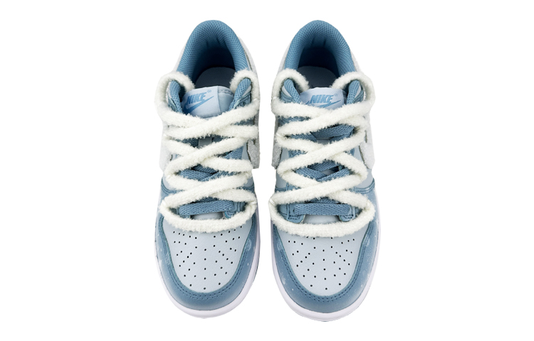 Shop [Zapatillas Personalizadas] Nike Dunk Low 'Escena de Nieve CNY' DH9765-401(Team叁-女款毛绒钩冰雪)