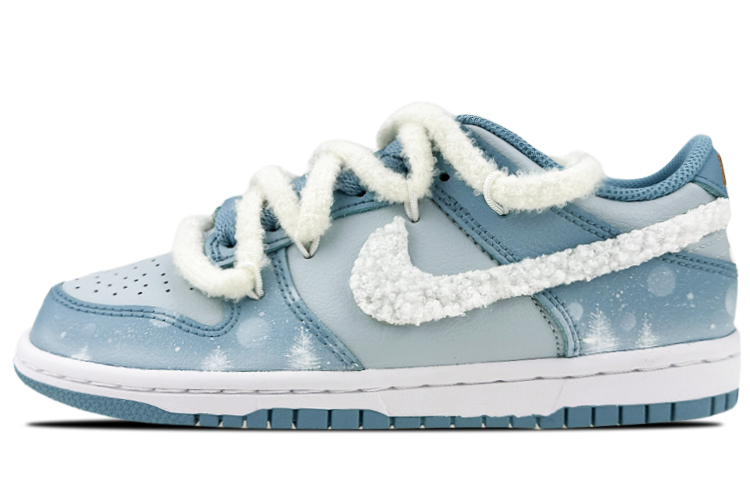 Buy [Zapatillas Personalizadas] Nike Dunk Low 'CNY Escena Nevada' DH9765-401(Team叁-女款毛钩冰雪S-BOX)