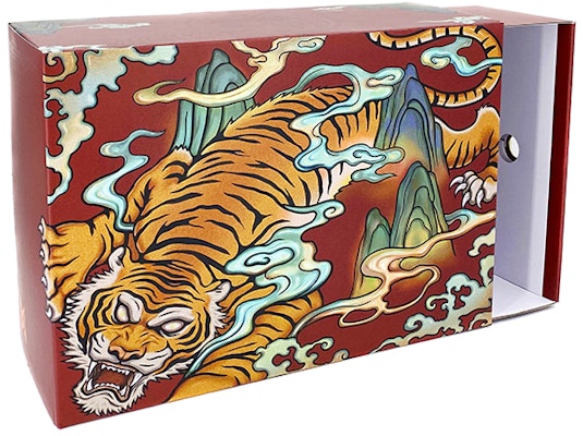 ナイキダンクロー「CNYタイガーバイブ」カスタムシューズ DD1391-600-(TeamK-男款白红S-BOX) Sizing ナイキダンクロー「CNYタイガーバイブ」カスタムシューズ DD1391-600-(TeamK-男款白红S-BOX)