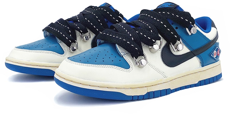 나이키 덩크 로우 '호랑이해 기운 블루 화이트' (커스텀) DD1391-001(TeamK-男虎年限定蓝白S-BOX) Lookbook 나이키 덩크 로우 '호랑이해 기운 블루 화이트' (커스텀) DD1391-001(TeamK-男虎年限定蓝白S-BOX)