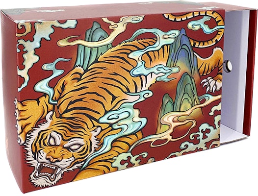 나이키 덩크 로우 '호랑이해 기운 블루 화이트' (커스텀) DD1391-001(TeamK-男虎年限定蓝白S-BOX) Details for 나이키 덩크 로우 '호랑이해 기운 블루 화이트' (커스텀) DD1391-001(TeamK-男虎年限定蓝白S-BOX)