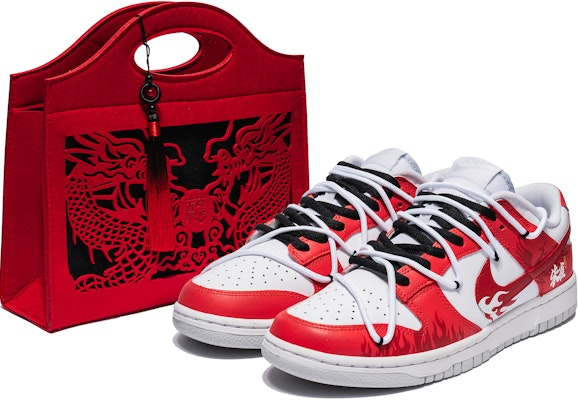 나이키 덩크 로우 '용의 해 불사조' (커스텀) DH9765-102(Team22-女款CNY朱雀白红) Order 나이키 덩크 로우 '용의 해 불사조' (커스텀) DH9765-102(Team22-女款CNY朱雀白红)