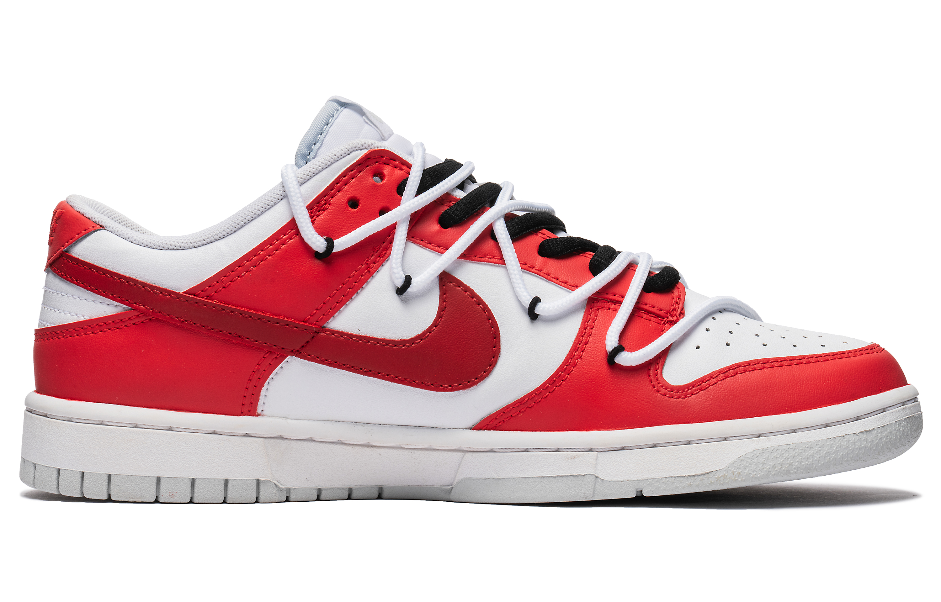 Shop [Sepatu Kustom] Nike Dunk Low 'CNY Tahun Naga - Fire Phoenix' DH9765-102(Team22-女款CNY朱雀白红)