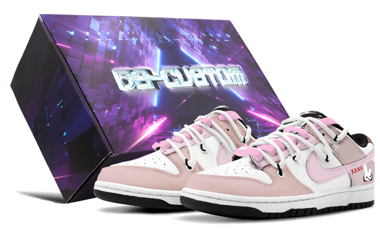 Buy 나이키 덩크 로우 '토끼해 핑크화이트' (커스텀) DD1391-100(TeamK-兔岁报新春S-BOX)