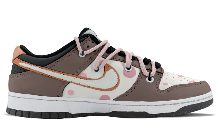 Order [定制鞋] 耐克Dunk Low CNY兔年棕粉配色 CW1590-100(TeamK-小丑S-BOX)
