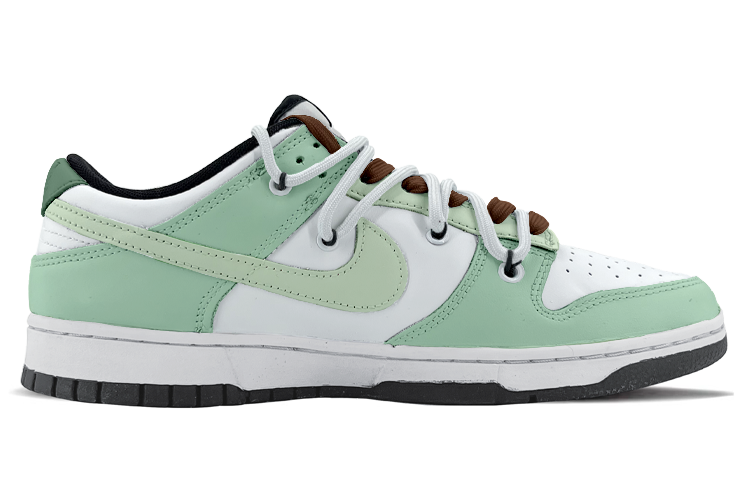 Order [Zapatillas Personalizadas] Nike Dunk Low 'Año del Conejo Verde-Blanco' CW1590-100(TeamK-玉兔迎春S-BOX)