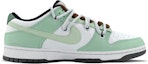 Order 【訂製球鞋】 Nike Dunk Low 解構鞋帶 CNY兔年限定 特殊鞋盒 卡通兔子 低幫 板鞋 GS 綠白