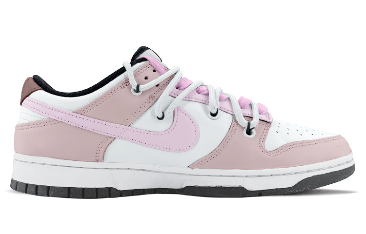 Lookbook 나이키 덩크 로우 '토끼해 핑크화이트' (커스텀) DD1391-100(TeamK-兔岁报新春S-BOX)