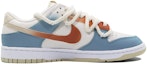 Order 【訂製球鞋】 Nike Dunk Low 復古海岸 街頭經典百搭 低筒 滑板鞋 男款 藍白棕