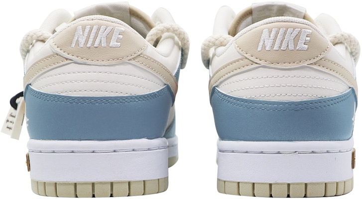 【訂製球鞋】 Nike Dunk Low 復古海岸 街頭經典百搭 低筒 滑板鞋 男款 藍白棕 Shop 【訂製球鞋】 Nike Dunk Low 復古海岸 街頭經典百搭 低筒 滑板鞋 男款 藍白棕
