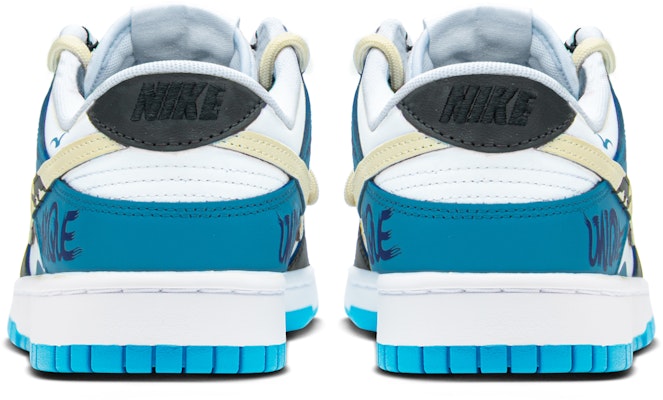 【訂製球鞋】 Nike Dunk Low FZBB 海岸 解構風 獨特禮盒 質感老化 Vibe風 低筒 滑板鞋 男款 藍米 Shop 【訂製球鞋】 Nike Dunk Low FZBB 海岸 解構風 獨特禮盒 質感老化 Vibe風 低筒 滑板鞋 男款 藍米