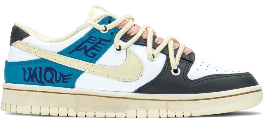 【定制球鞋】Nike Dunk Low FZBB 穿搭主題 海岸 解構 禮盒 做舊 風格 低幫 板鞋 男款 閃電藍 Order 【定制球鞋】Nike Dunk Low FZBB 穿搭主題 海岸 解構 禮盒 做舊 風格 低幫 板鞋 男款 閃電藍