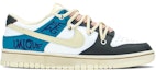 Order 【定制球鞋】Nike Dunk Low FZBB 穿搭主題 海岸 解構 禮盒 做舊 風格 低幫 板鞋 男款 閃電藍