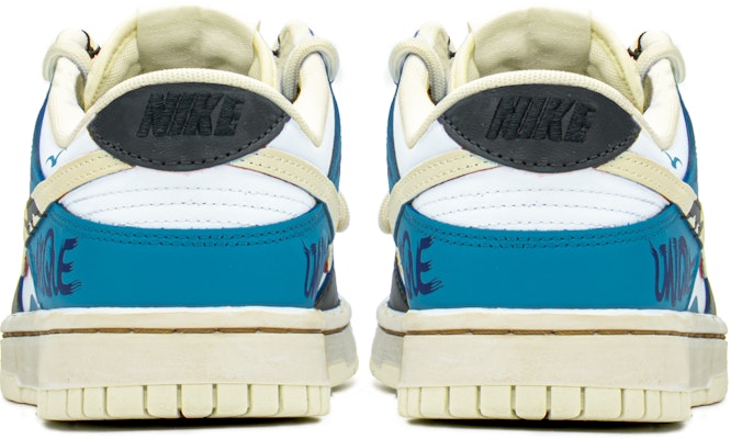 【定制球鞋】Nike Dunk Low FZBB 穿搭主題 海岸 解構 禮盒 做舊 風格 低幫 板鞋 男款 閃電藍 Shop 【定制球鞋】Nike Dunk Low FZBB 穿搭主題 海岸 解構 禮盒 做舊 風格 低幫 板鞋 男款 閃電藍