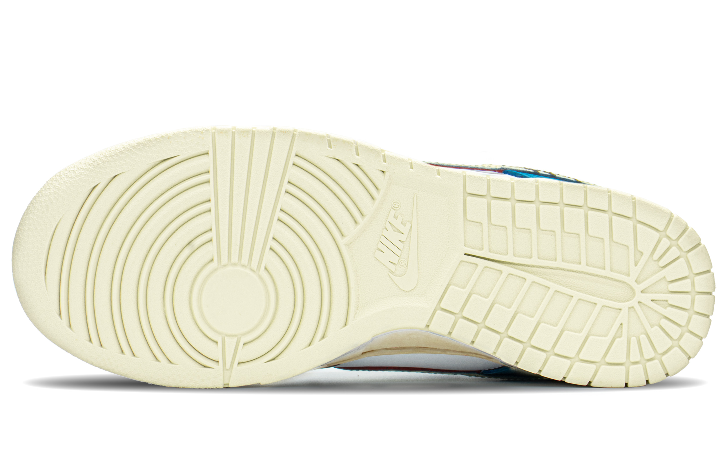 Purchase 【定制球鞋】Nike Dunk Low FZBB 穿搭主題 海岸 解構 禮盒 做舊 風格 低幫 板鞋 男款 閃電藍