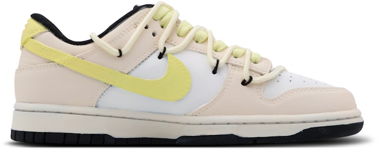 【客製化球鞋】 Nike Dunk Low 可可布尼朗 純色 小眾百搭 防滑耐磨 低筒 滑板鞋 男款 黃白 Lookbook 【客製化球鞋】 Nike Dunk Low 可可布尼朗 純色 小眾百搭 防滑耐磨 低筒 滑板鞋 男款 黃白