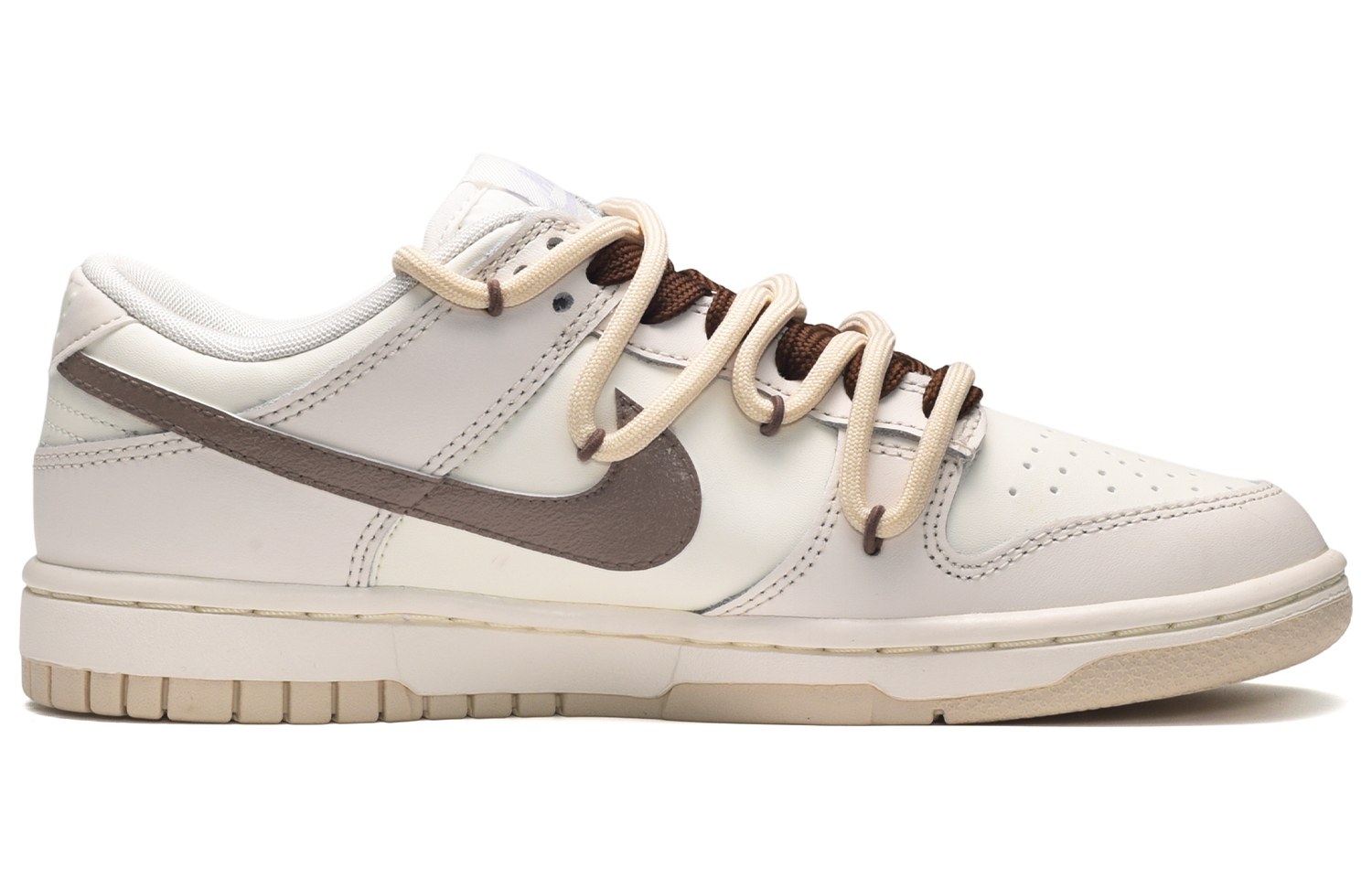 Order 【カスタムシューズ】ナイキ ダンク ロー『ココナッツクラウドラテ』 DX5930-100(TeamE-女款可可拿铁米棕)