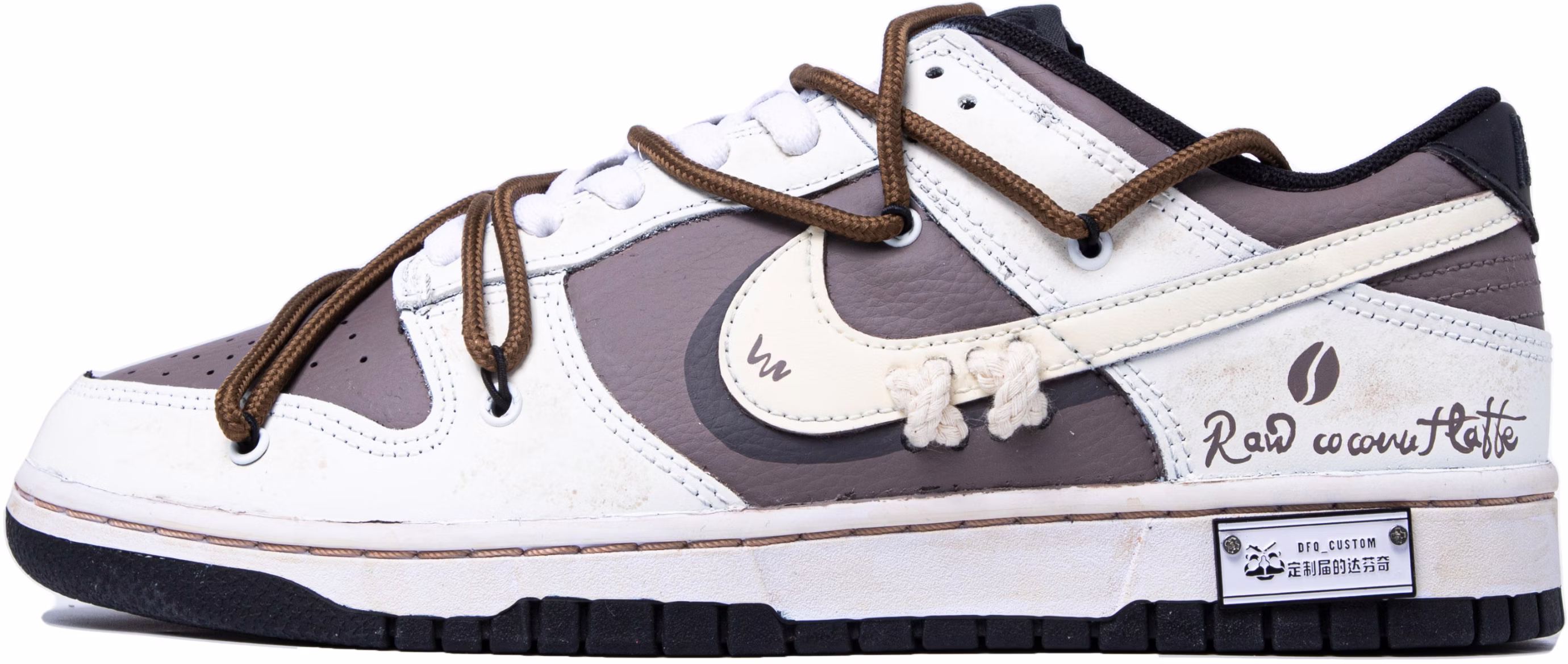 custom-shoes-nike-dunk-low-coconut-latte