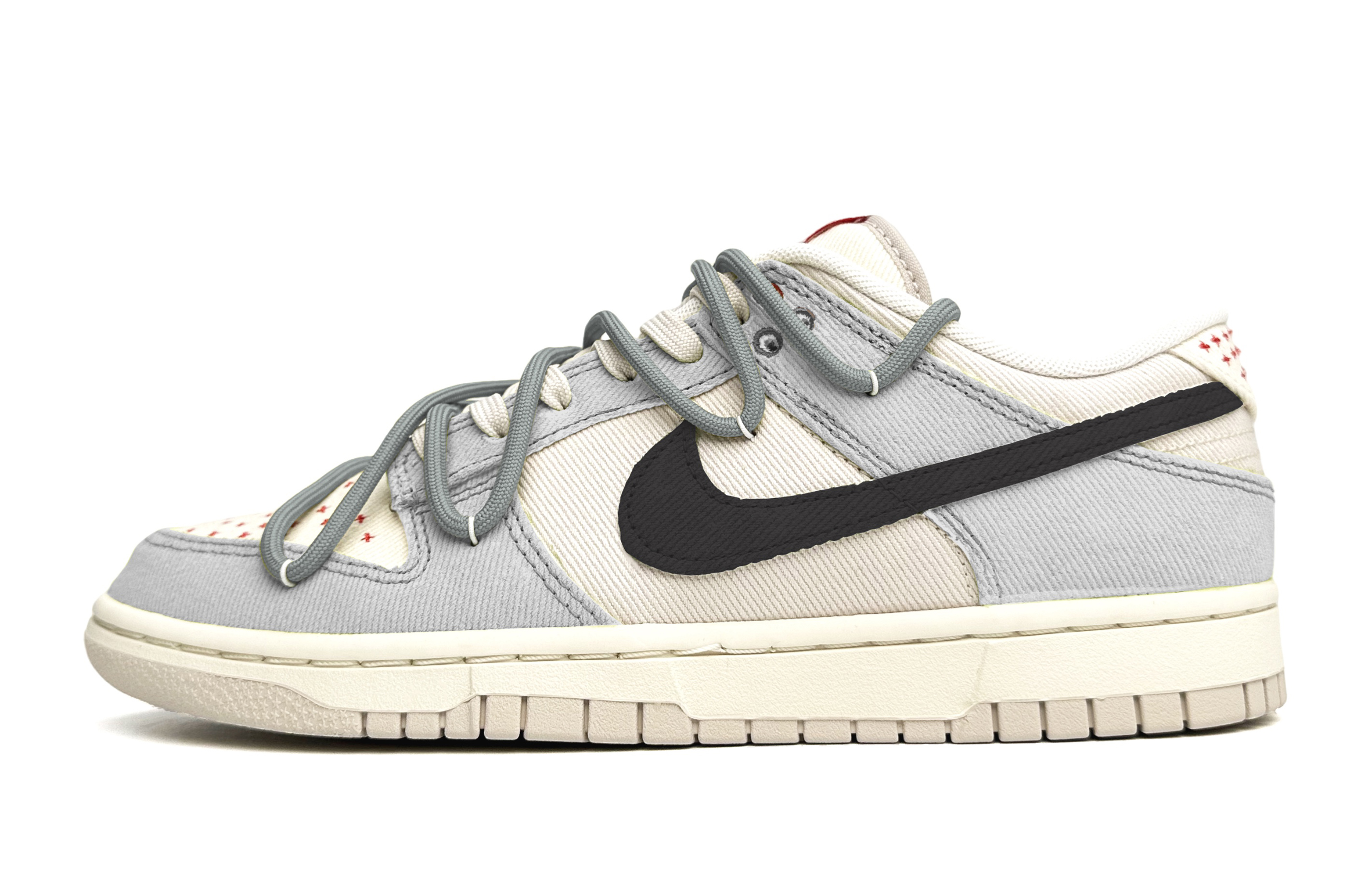 Buy 【カスタムシューズ】ナイキダンクロー「ココナッツラテ」 DV0834-100(Team11-椰云拿铁男款白灰)