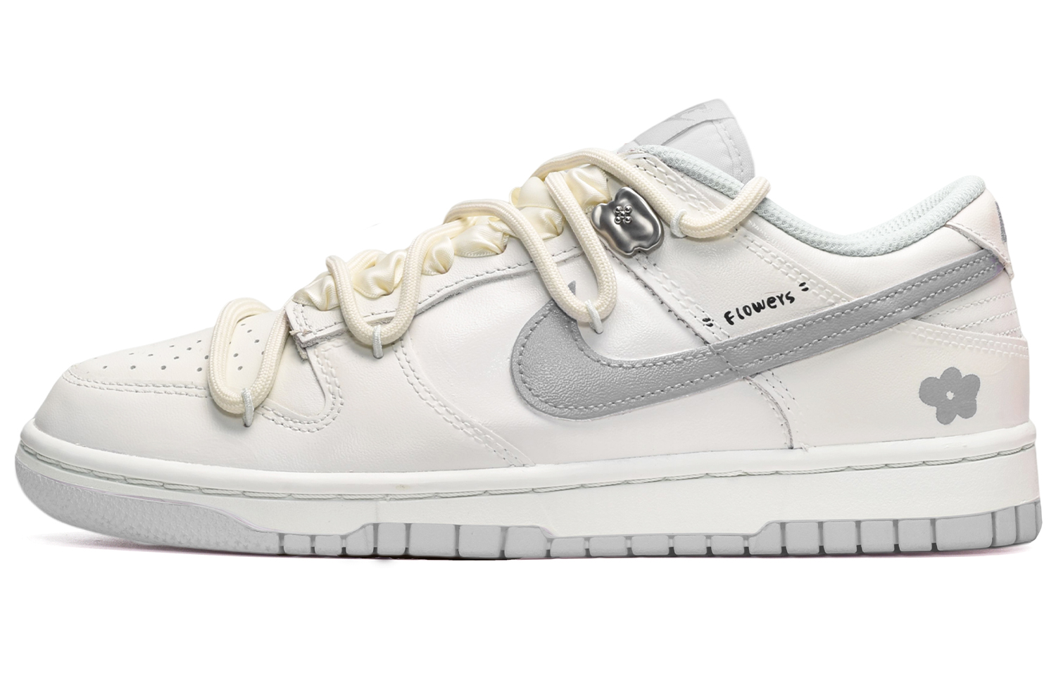 [Custom Shoes] Nike Dunk Low 'Coconut Latte Blossom'
