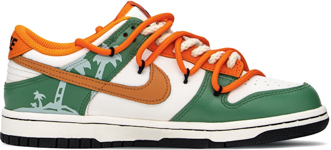 【客製球鞋】 Nike Dunk Low FZBB 禮盒 度假 椰樹 低筒 滑板鞋 GS 橘綠 Order 【客製球鞋】 Nike Dunk Low FZBB 禮盒 度假 椰樹 低筒 滑板鞋 GS 橘綠