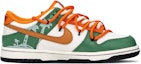 Order 【客製球鞋】 Nike Dunk Low FZBB 禮盒 度假 椰樹 低筒 滑板鞋 GS 橘綠