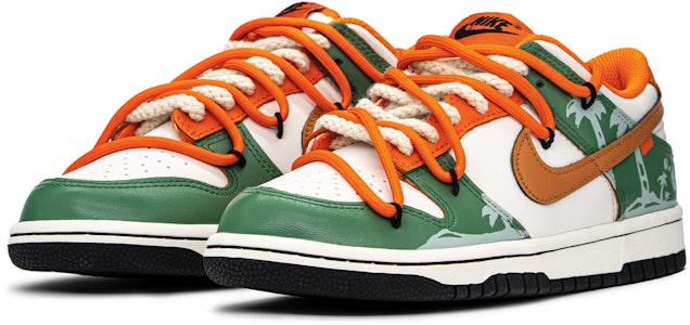 【客製球鞋】 Nike Dunk Low FZBB 禮盒 度假 椰樹 低筒 滑板鞋 GS 橘綠 Lookbook 【客製球鞋】 Nike Dunk Low FZBB 禮盒 度假 椰樹 低筒 滑板鞋 GS 橘綠