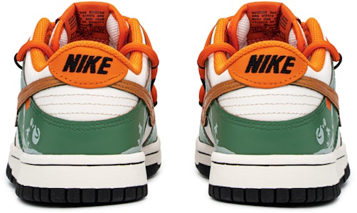 【客製球鞋】 Nike Dunk Low FZBB 禮盒 度假 椰樹 低筒 滑板鞋 GS 橘綠 Shop 【客製球鞋】 Nike Dunk Low FZBB 禮盒 度假 椰樹 低筒 滑板鞋 GS 橘綠