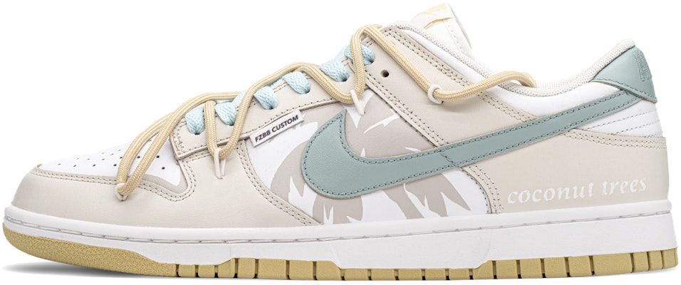 나이키 덩크 로우 '코코넛 트리 황록' (커스텀) DV0833-100(TeamA-椰树) Order 나이키 덩크 로우 '코코넛 트리 황록' (커스텀) DV0833-100(TeamA-椰树)