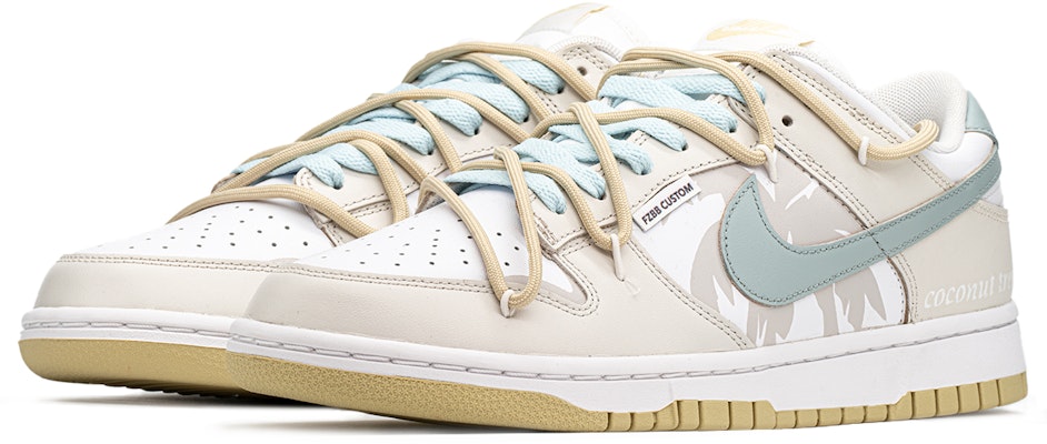 나이키 덩크 로우 '코코넛 트리 황록' (커스텀) DV0833-100(TeamA-椰树) Shop 나이키 덩크 로우 '코코넛 트리 황록' (커스텀) DV0833-100(TeamA-椰树)