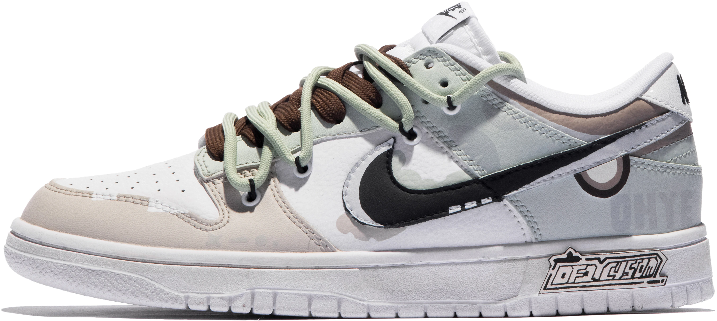 custom-shoes-nike-dunk-low-coconut-water-graffiti