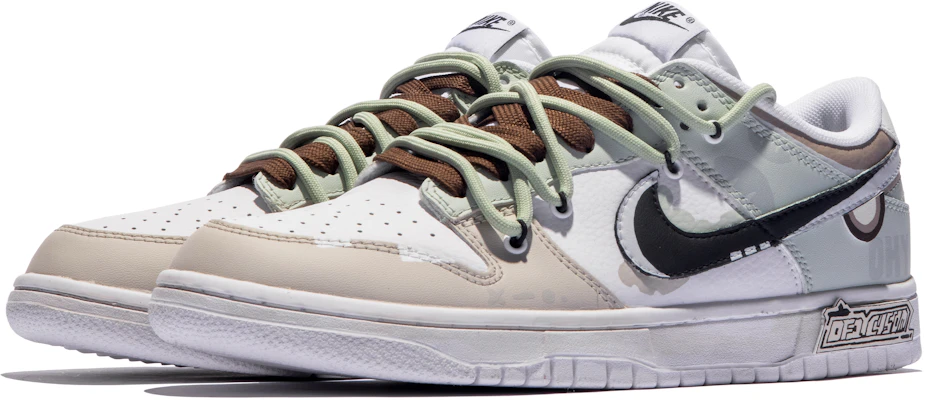 나이키 덩크 로우 '코코넛 워터 그래피티' (커스텀) DJ6188-101(TeamM-男款椰子水S-BOX) Lookbook 나이키 덩크 로우 '코코넛 워터 그래피티' (커스텀) DJ6188-101(TeamM-男款椰子水S-BOX)