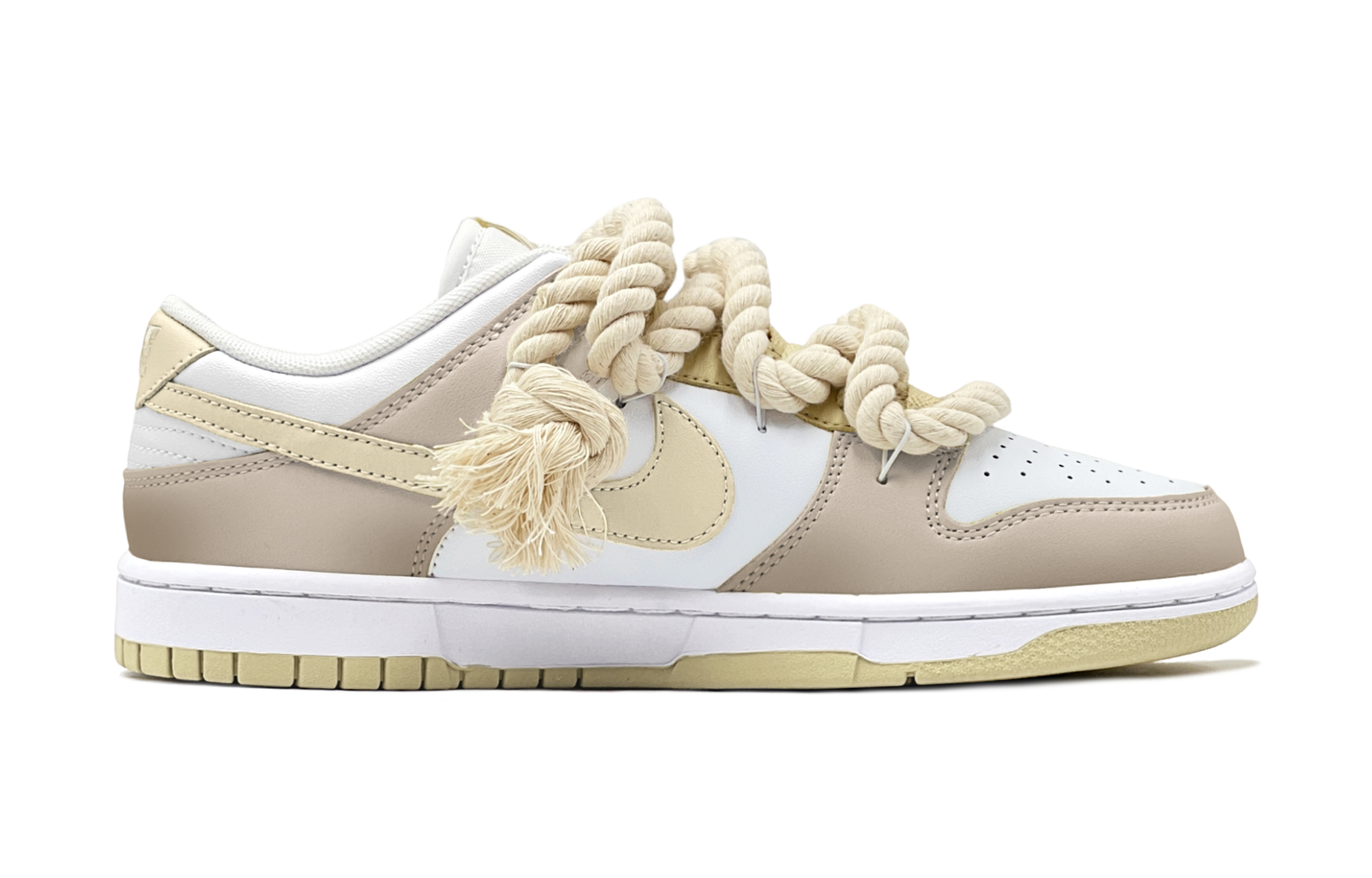 Order 나이키 덩크 로우 '커피 그라데이션' (커스텀) DV0833-100(TeamS-复古咖啡豆S-BOX)