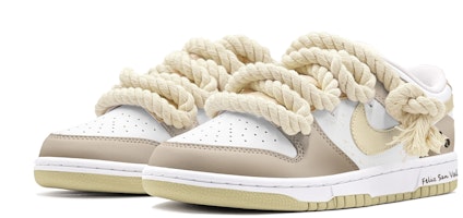 나이키 덩크 로우 '커피 그라데이션' (커스텀) DV0833-100(TeamS-复古咖啡豆S-BOX) Lookbook 나이키 덩크 로우 '커피 그라데이션' (커스텀) DV0833-100(TeamS-复古咖啡豆S-BOX)