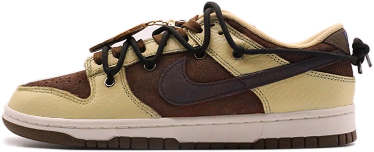 custom-shoes-nike-dunk-low-coffee-brown
