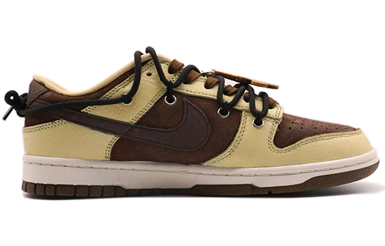 Order [Kasut Custom] Nike Dunk Low 'Coklat Kopi' DR9704-200（team72-顽皮小熊）