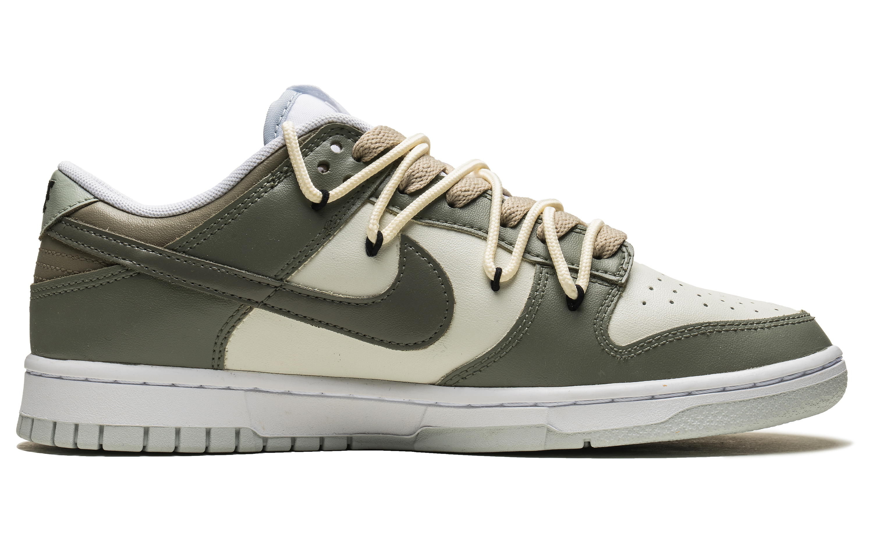 Lookbook [Sepatu Kustom] Nike Dunk Low 'Pahlawan Hutan Kopi' DV0831-101(TeamB-野战英豪)