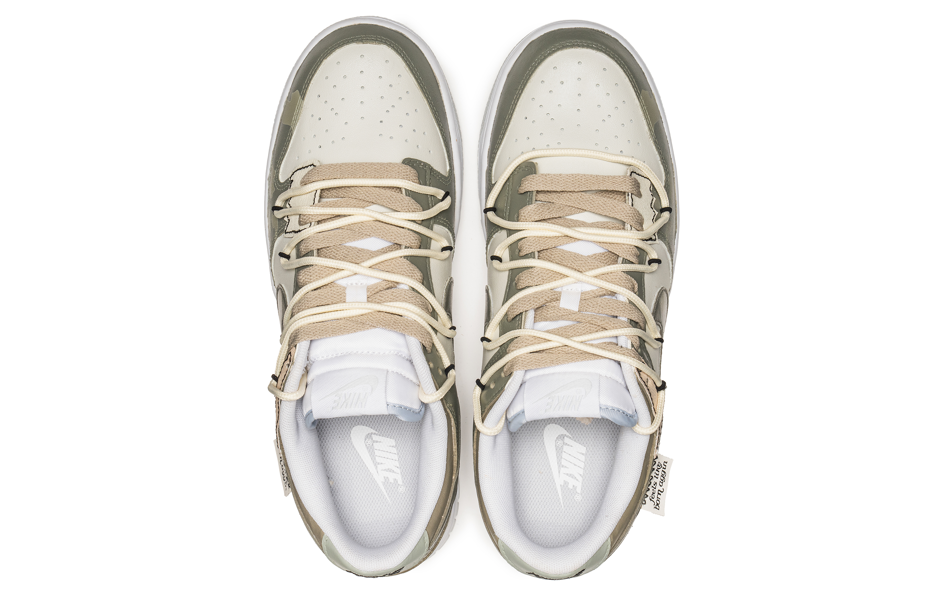 Details for [Sepatu Kustom] Nike Dunk Low 'Pahlawan Hutan Kopi' DV0831-101(TeamB-野战英豪)