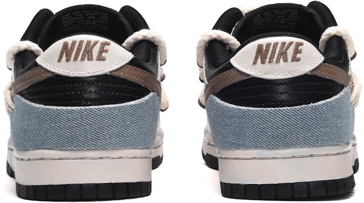 【カスタムシューズ】ナイキ ダンク ロー 'カレッジデコンストラクト ブラックイエローブラウン' DD1391-100(TeamE-男款手工缝线黑黄棕) Shop 【カスタムシューズ】ナイキ ダンク ロー 'カレッジデコンストラクト ブラックイエローブラウン' DD1391-100(TeamE-男款手工缝线黑黄棕)