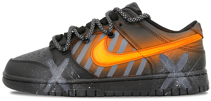 custom-shoes-nike-dunk-low-combat-laser-orange-black